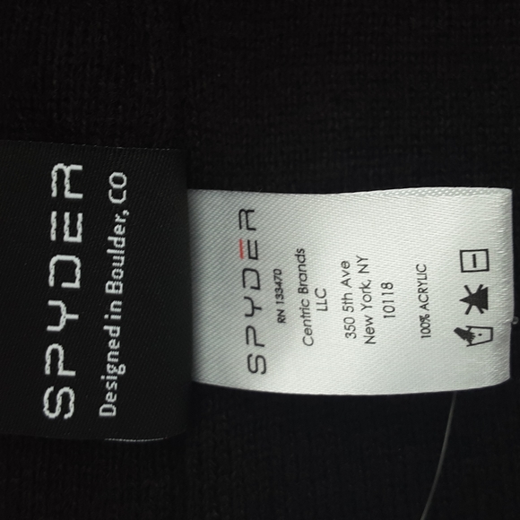 Spyder Ski Gator Neck Tube, Black Blue, New. - Picture 7 of 8